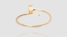 [Pre-Order] 18K Yellow Gold Plain Chakoch Bangle Bracelet*