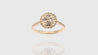 18K Yellow Gold Kilani Signature Round Engagement Ring